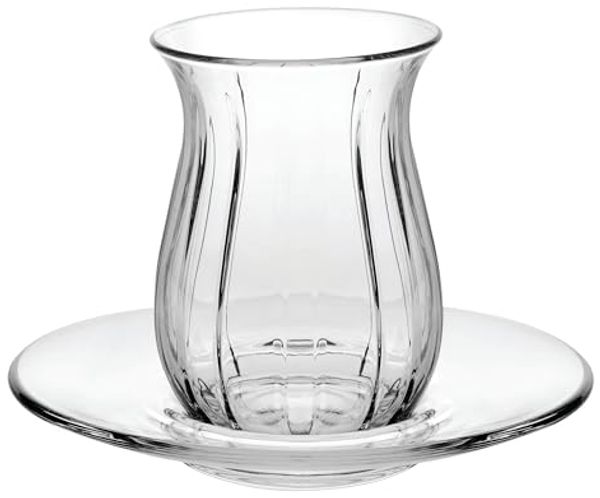 Pasabahce Teegläser Teeglas Set 12 teilig 138cc Spülmaschinengeeignet Cay Bardagi Set