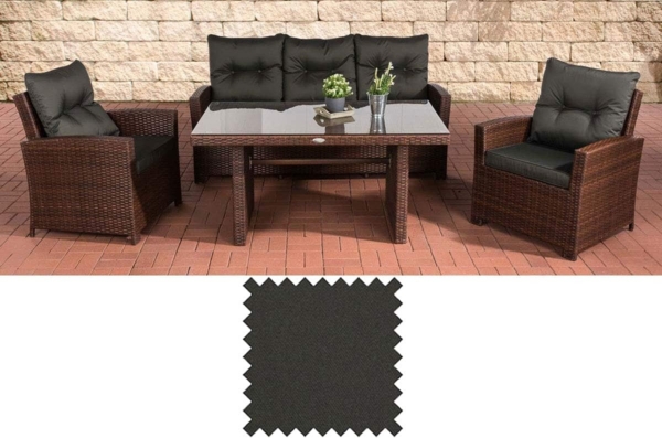 CLP 10er Kissen Set für Fisolo,anthrazit