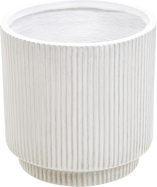 Blumenkübel DARIA 30 cm Cremeweiß