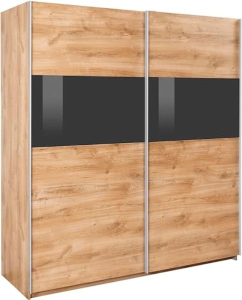 Schwebetürenschrank Bramfeld Kleiderschrank Ausfürung braun