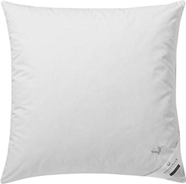billerbeck Daunenkissen Gold-Edition, Füllung: 85 % Federn, 15 % Daunen, Seitenschläfer, Rückenschläfer, allergikerfreundlich - 80x80 cm