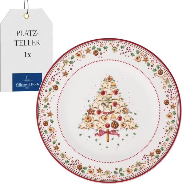 Villeroy & Boch Speiseteller Winter Bakery Delight Platzteller 32 cm
