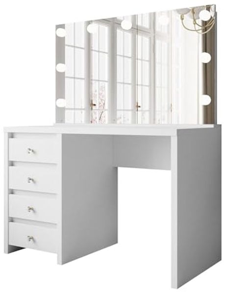 Lookway Schminktisch GLAMOUR ELITE mit Spiegel