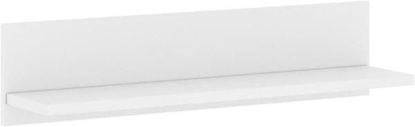 Wandregal Wandboard Mons 90x20x21cm Alaska weiß matt MDF
