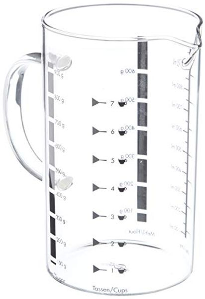 Küchenprofi Messbecher 1 Liter Glas