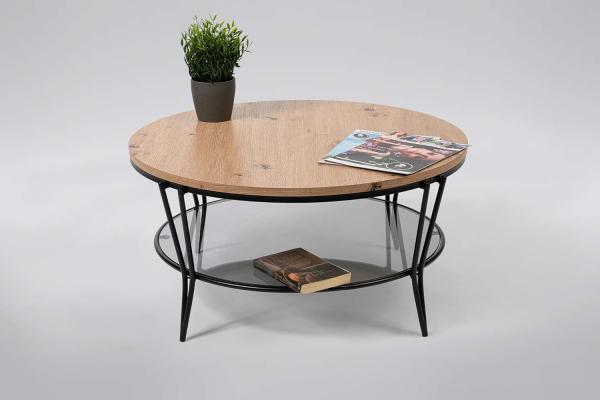 Couchtisch "Florenz 2",H=40cm D=80cm