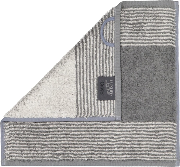 Cawö Handtuch Two-Tone 590 schiefer Bild 2