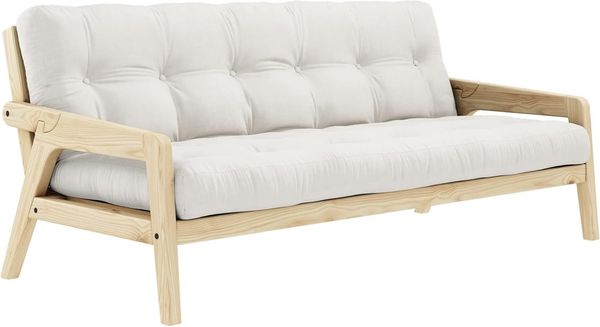 KARUP DESIGN GRAB Schlafsofa Gestell Natur Matratze Natural