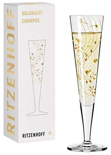 Ritzenhoff 1078202 Champagnerglas #2 GOLDNACHT Sibylle Mayer 2013