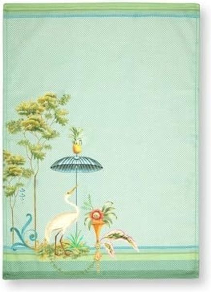 PiP Studio Geschirrtuch Jolie Heron Geschirrtuch Big Blue 50x70 cm