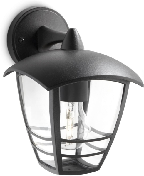 Wandleuchte Philips Creek Schwarz 60 W