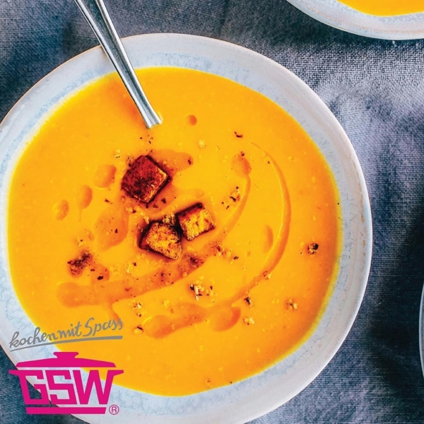 GSW Schmortopf Orange Shadow, Gusseisen (1-tlg), Induktion Bild 2