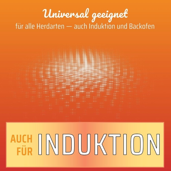 GSW Schmortopf Orange Shadow, Gusseisen (1-tlg), Induktion Bild 6