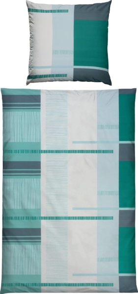 REDBEST Bettwäsche Bettwäsche, Mako-Satin, Satin Grafik