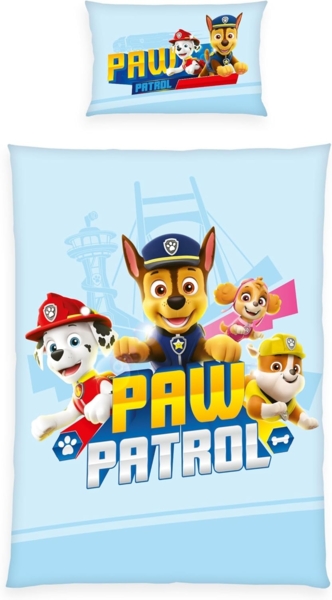 PAW PATROL Babybettwäsche Paw Patrol, Renforcé, 2 teilig