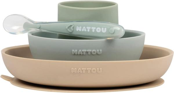 Nattou Esslerngeschirr-Set 4-teilig 623466