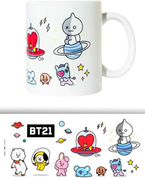 Line Friends BT21 - Keramikbecher 300ml