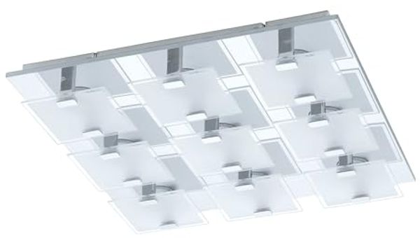 Eglo 93315 Wandleuchte/Deckenleuchte LED VICARO chrom, LED max. 9X2,5W