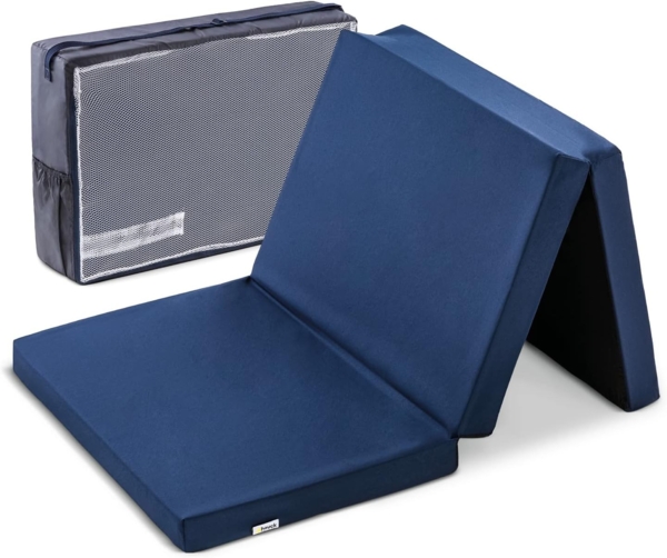 Hauck Sleeper Reisebettmatratze für Kinderbett navy 60x120 cm