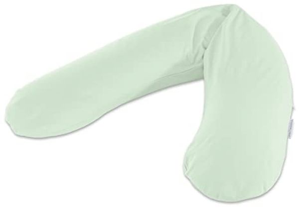 Theraline Stillkissen "Das Original" Polyester Hohlfaser Bezug 190 cm 165 Pastellgrün (Bamboo)