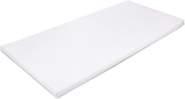 Viscoelastische Matratzenauflage mit Bezug 190 x 80 x 4 cm