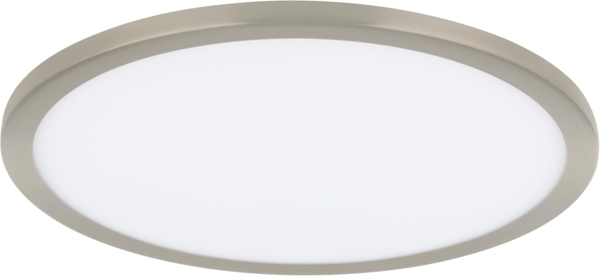 Eglo 98866 Einbauleuchte FUEVA FLEX rund nickel-matt H:2,5 Ø:22,5cm 3000K