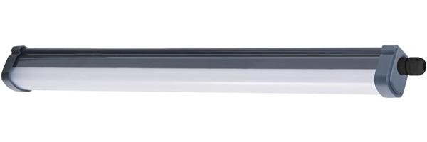 Philips ProjectLine Feuchtraumwannenleuchte, 17 W, 600 mm, 1550lm, 3000K, grau