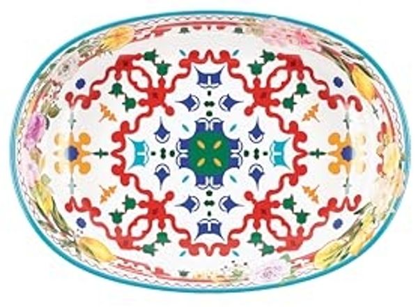 Guzzini Reisschüssel oval 32,5 cm Flower&Lemon