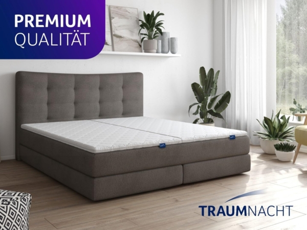 Traumnacht orthopädischer Matratzentopper, mit einem bequemem Komfortschaumkern, Öko-Tex zertifiziert, 140x200 cm, produziert nach deutschem Qualitätsstandard Bild 2