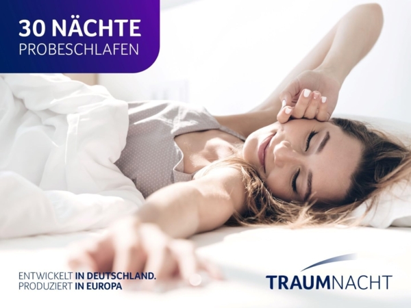 Traumnacht orthopädischer Matratzentopper, mit einem bequemem Komfortschaumkern, Öko-Tex zertifiziert, 140x200 cm, produziert nach deutschem Qualitätsstandard Bild 7