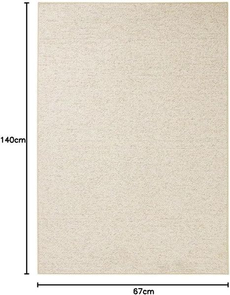 Woll-Optik Teppich Wolly - creme - 67x140/67x140/67x250 cm Bild 3