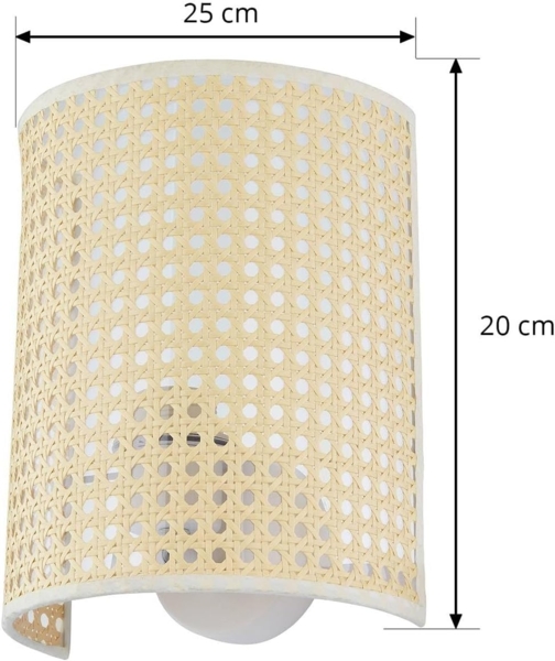 Lindby Wandleuchte Lautaro, Nicht enthalten, 1 x 15 W LED Bild 7