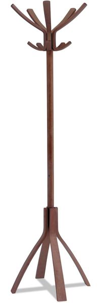 ALBA PMCAFE Kleiderständer, Dunklem Holz, 176