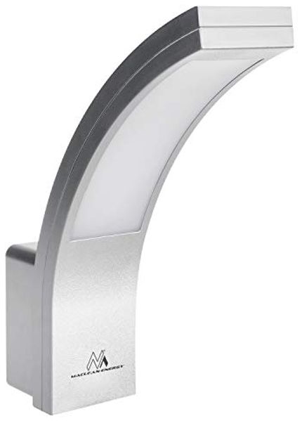 Maclean LED Außen-Wandleuchte MCE343 Wandlampe 10W 2000lm IP54, LED fest integriert, Neutralweiß, für Garten, Garage & Hauseingang, Neutralweiß 4000K