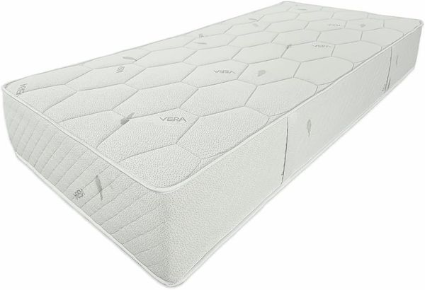 Matratzen Perfekt Federkernmatratze in dem Härtegrad H5, Höhe von 27 cm, bandscheibengerechte Federkern-Matratze Smaragd mit Bonellfeder-Kern und veredeltem Aloe-Vera Bezug (H5, 100x200 cm) Bild 2