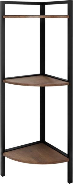 Eckregal Bonikad (Farbe: Schwarz / Braun) Bild 4