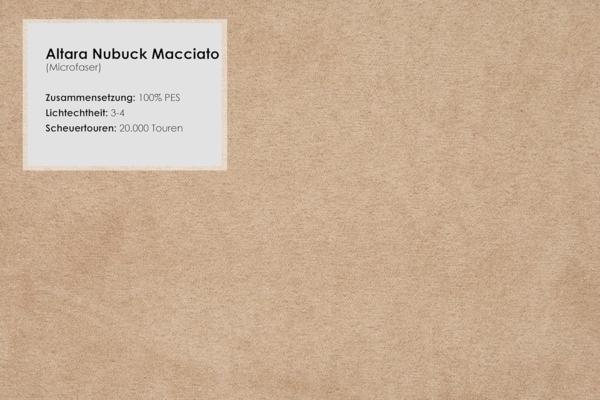 CAVADORE Ecksofa Blue/Moderne Eckcouch mit Longchair, inklusiv Kopfteilverstellung, Vorziehsitz motorisch und mattschwarzen Metallfüßen / 271 x 93 x 191 / Mikrofaser, Hellbraun Bild 9