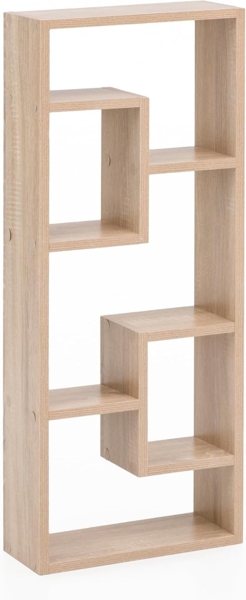 'Rose' Wandregal, Hängeregal, Holz, Sonoma, 36 x 90 x 13,5 cm