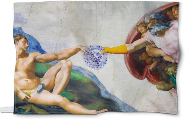 Geschirrtuch The Creation of Bubble