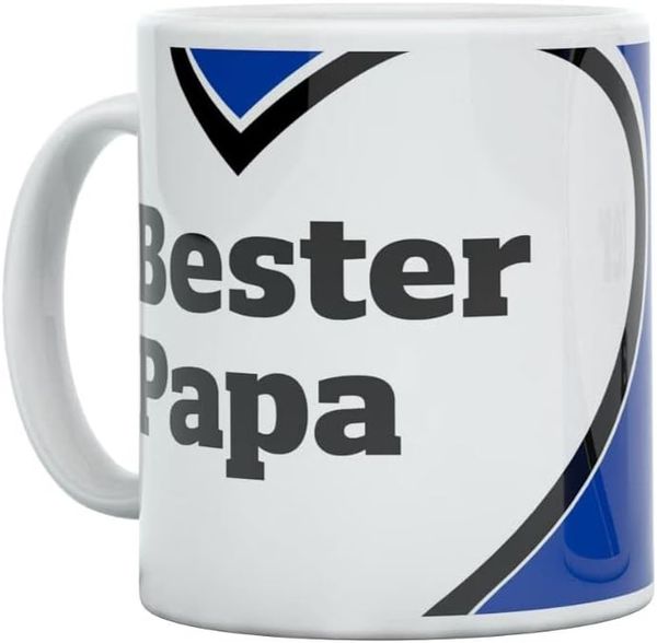 HSV Tasse HSV Tasse Bester Papa Herz