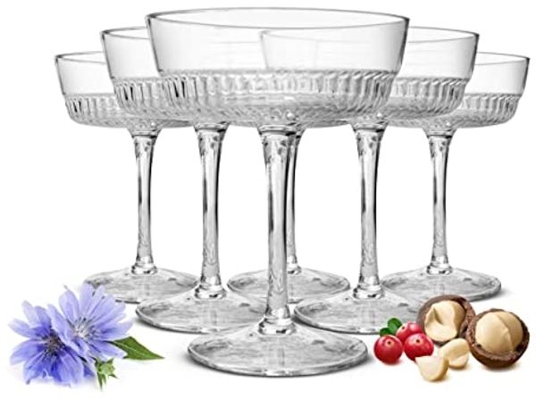 6 Margarita Gläser 230ml Trinkgläser Bargläser Margaritagläser Cocktailgläser