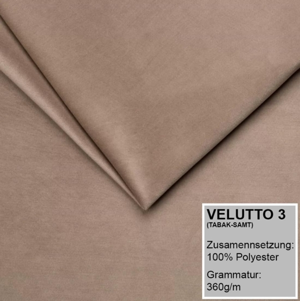 Polsterbett DONA 120x200 ohne Matratze mit Bettkasten und Lattenrost. Farbe: Tabak 3 Bild 4