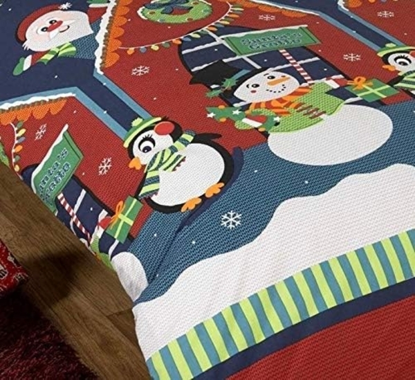 Weihnachtsbettwäsche - Die Höhle des Weihnachtsmanns Bild 3