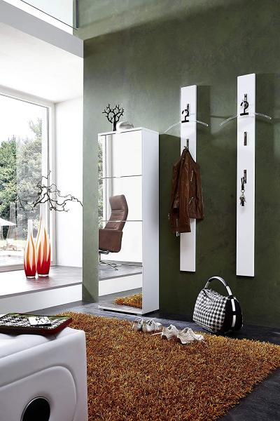 Garderobenpaneel Clever/Caro / Colorado/GW-Centano, Holzwerkstoff, Weiß, 15 x 170 x 4 cm Bild 6