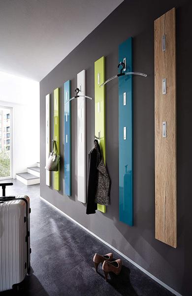 Garderobenpaneel Clever/Caro / Colorado/GW-Centano, Holzwerkstoff, Weiß, 15 x 170 x 4 cm Bild 7