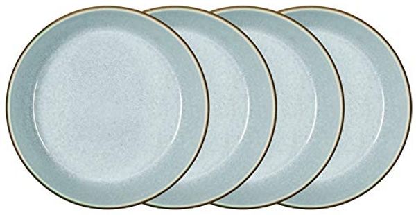 Bitz Suppenteller Set 4tlg. grey / light blue 18 cm