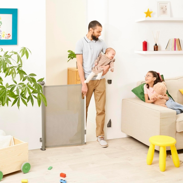 Safe & Roll einziehbares Sicherheitsgitter Badabulle Bild 2