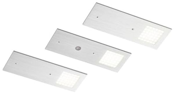 Arcchio Unterschrankleuchte Nortra, Enthalten, 3x5 W LED, universalweiß