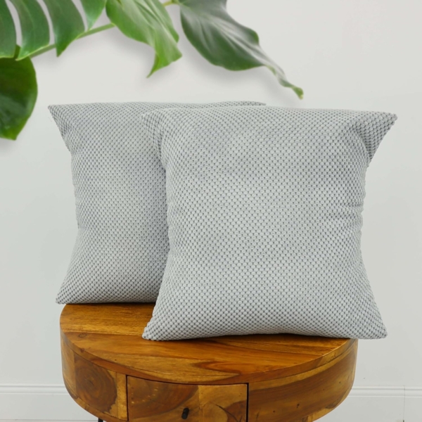 Amilian Dekokissen 2er Set Kissen - Zierkissen - Sofakissen mit Füllung und Kissenbezug, (2 Stück), Kopfkissen, Kuschelkissen, Couchkissen mit Kissenfüllung