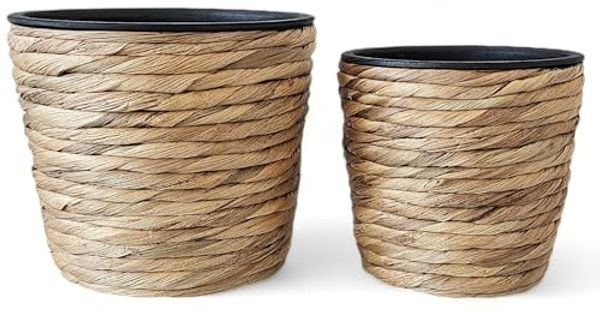 INtrenDU Blumentopf Blumentopf rund 2er Set (2er Set)
